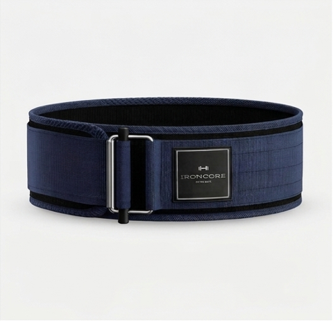 IRONCORE Lifting Belt Navy - vista frontale