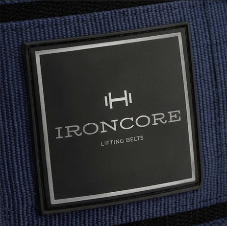 IRONCORE Lifting Belt - dettaglio logo